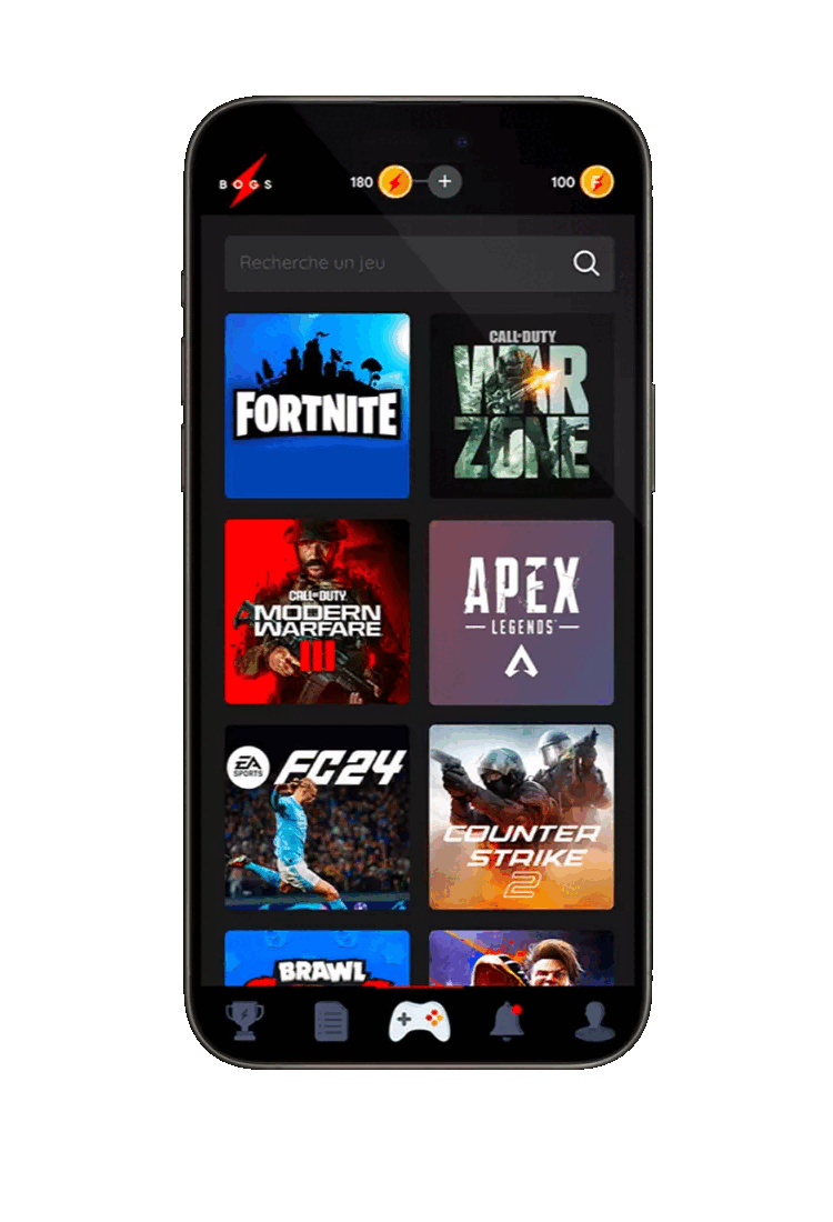 Glitch effect on a mobile